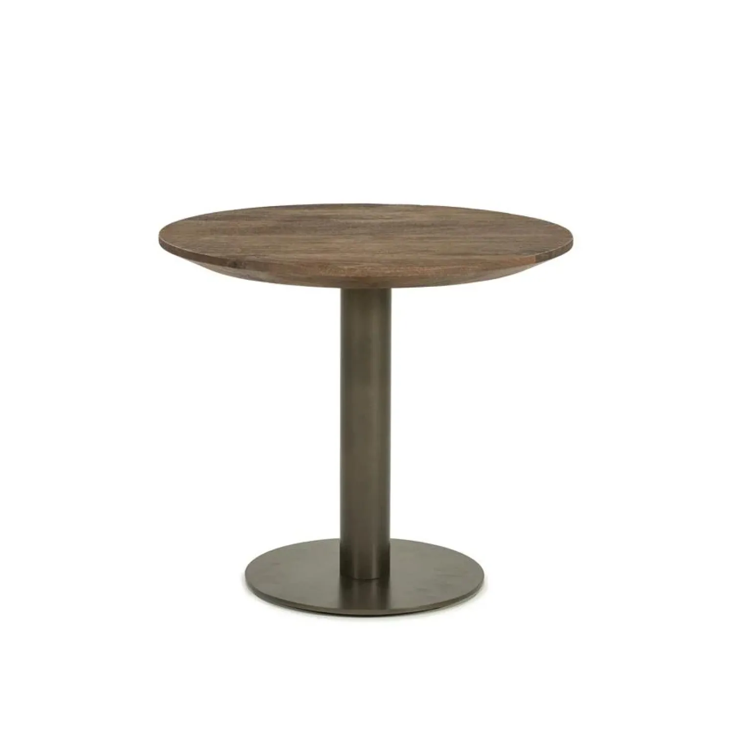 Eleonora Salontafels|Esila Salontafel rond Bruin 50cm