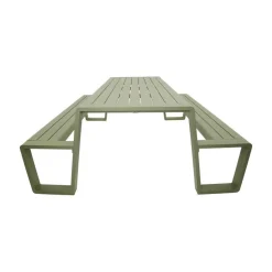 Lesli Living Loungeset|Tuinbanken|Estilo Picknickset zachtgroen 220cm