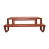 Lesli Living Loungeset|Tuinbanken|Estilo Picknickset zachtrood 220cm