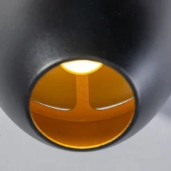 Trading Lighting Hanglampen|ETH Claire 3-lichts hanglamp zwart/goud