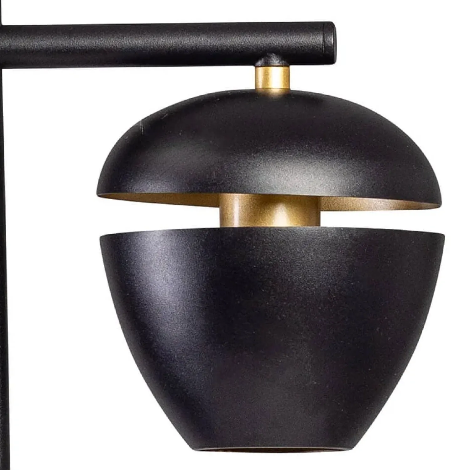Trading Lighting Bureaulampen|Tafellampen|ETH Claire 1-lichts tafellamp zwart/goud