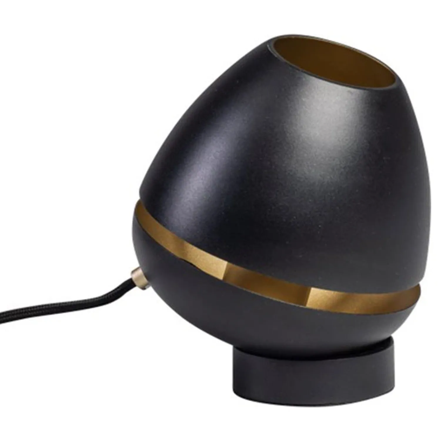 Trading Lighting Tafellampen|ETH Claire 1-lichts tafellamp zwart/goud
