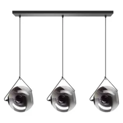Trading Lighting Hanglampen|Glazen Hanglamp|ETH Valora 3-lichts hanglamp