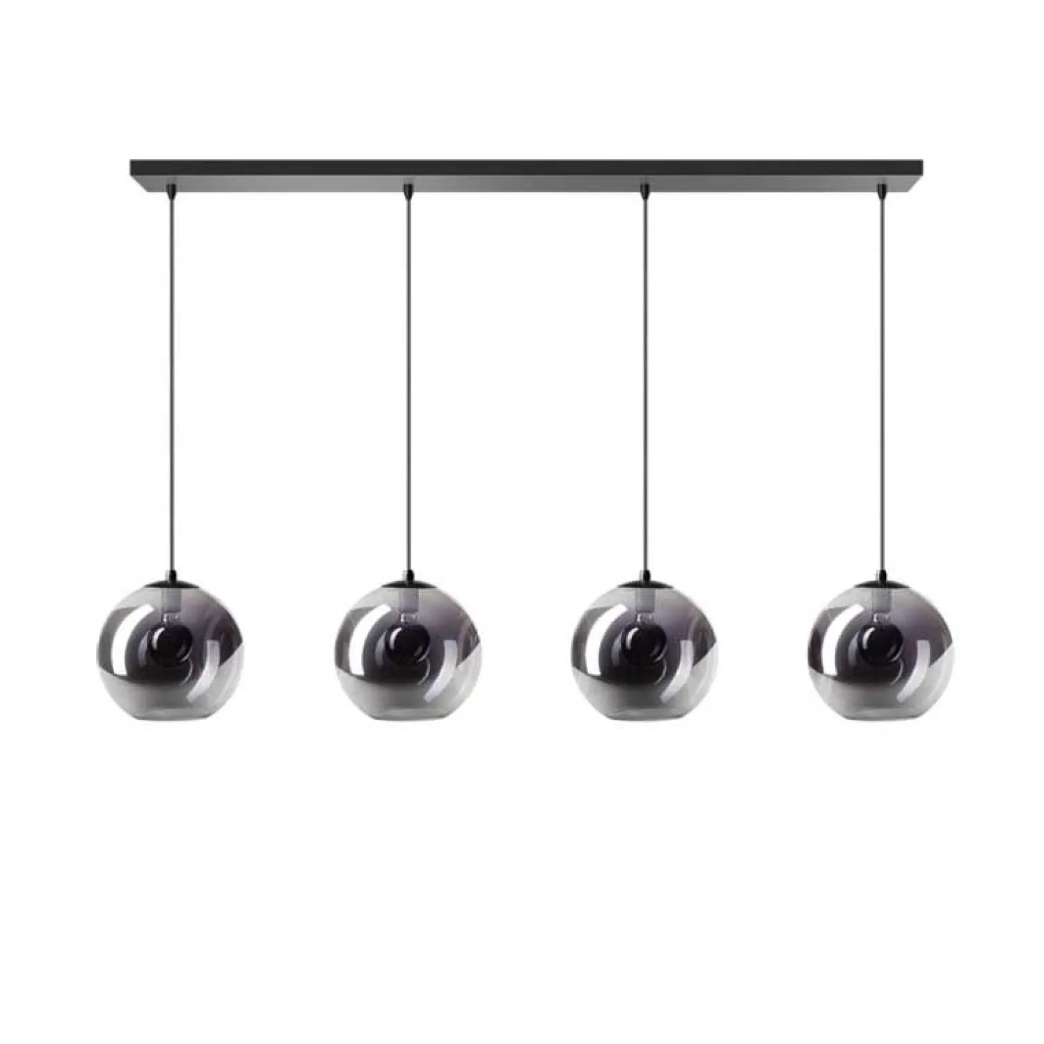 Trading Lighting Hanglampen|Glazen Hanglamp|ETH Valora 4-lichts hanglamp
