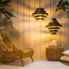 Trading Lighting Hanglampen|ETH Walnut 7-rings