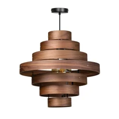 Trading Lighting Hanglampen|ETH Walnut 7-rings
