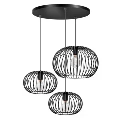 Steinmex Hanglampen|ETH Wire 2.0 3 lichts hanglamp getrapt