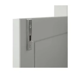 WOOOD Industriele Kasten|Kledingkasten|Eva Kledingkast grenen grijs 93cm