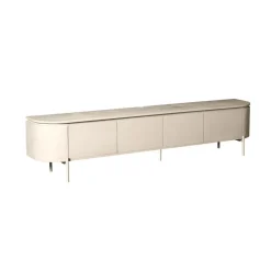 Furndea Industriele Kasten|Tv Meubels|Evi Zwevend Tv meubel Zand Mangohout 240cm
