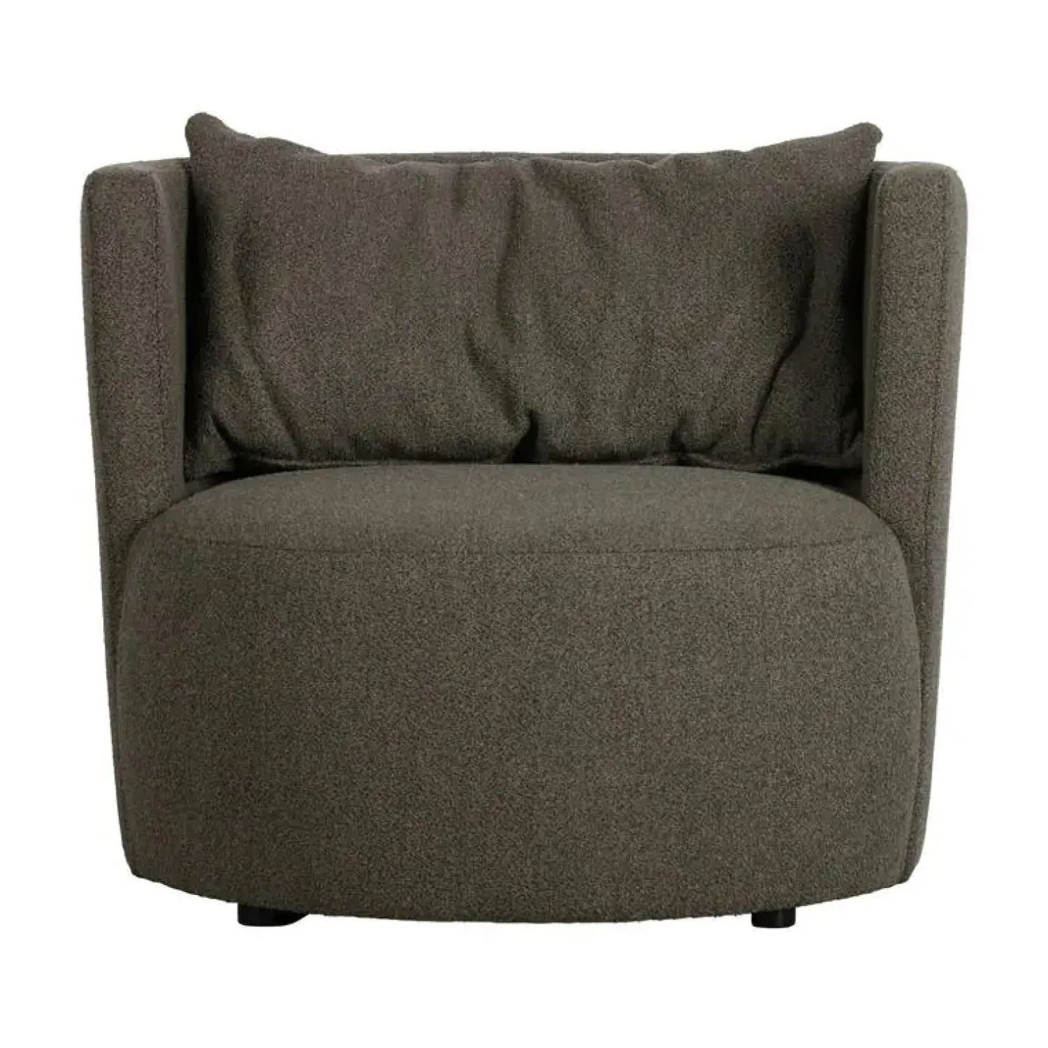 vtwonen Fauteuils|Explore Fauteuil bouclé bruin