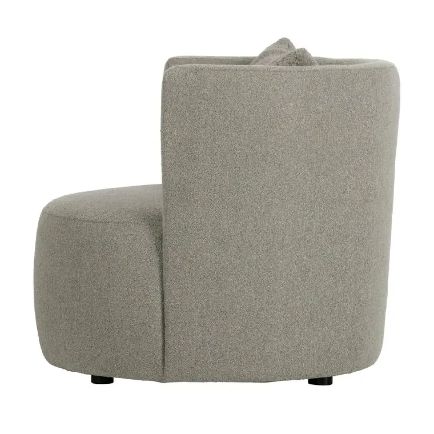 vtwonen Fauteuils|Explore Fauteuil bouclé grijs