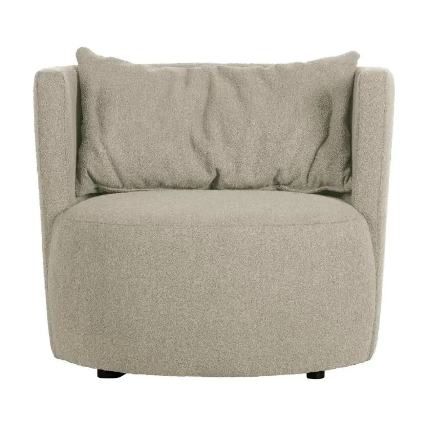 vtwonen Fauteuils|Explore Fauteuil bouclé naturel