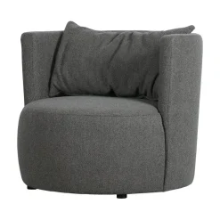 vtwonen Fauteuils|Explore Fauteuil bouclé staalgrijs