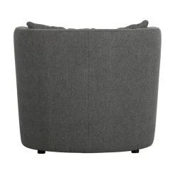 vtwonen Fauteuils|Explore Fauteuil bouclé staalgrijs