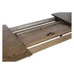 LykkeHome Eettafels|Fabien Uitschuifbare Eettafel bruin 190-290cm