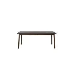 LykkeHome Eettafels|Fabien uitschuifbare eettafel donkerbruin 190-290cm