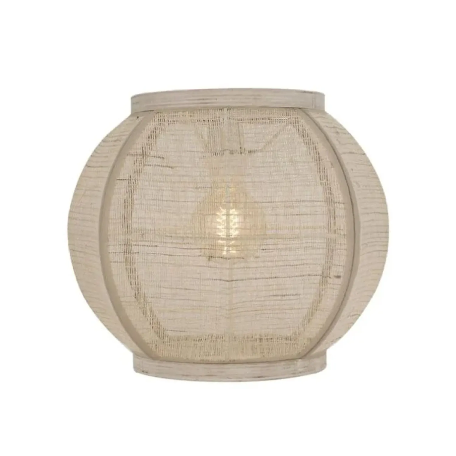 Trading Lighting Plafondlampen|Plafonnieres|Fabric 1-lichts Plafondlamp Zand 33cm