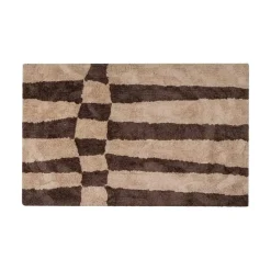 WOOOD Vloerkleden|Fafa Vloerkleed grafisch dessin naturel/bruin 200x300cm