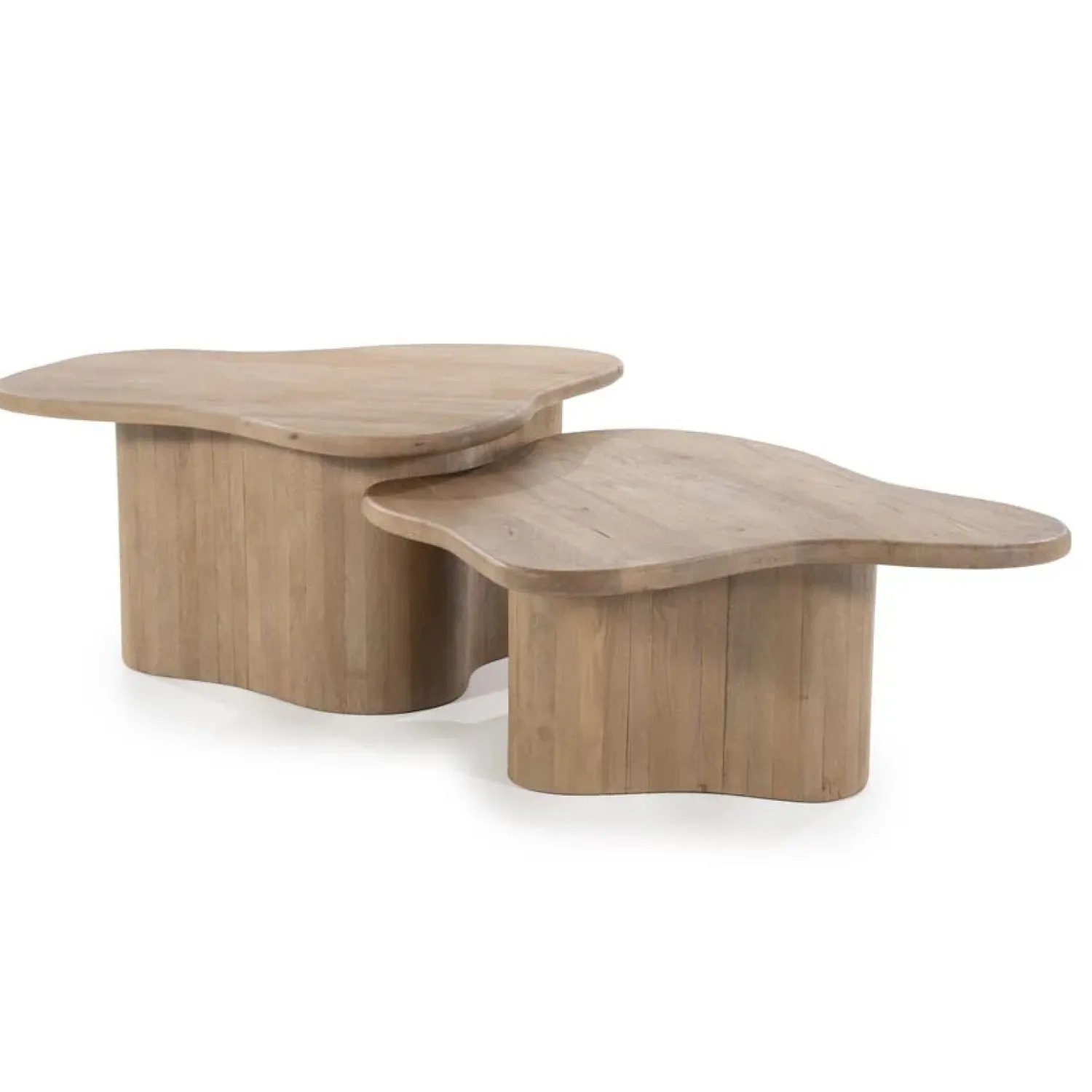 By Boo Salontafels|Fall Salontafel set van 2 Naturel