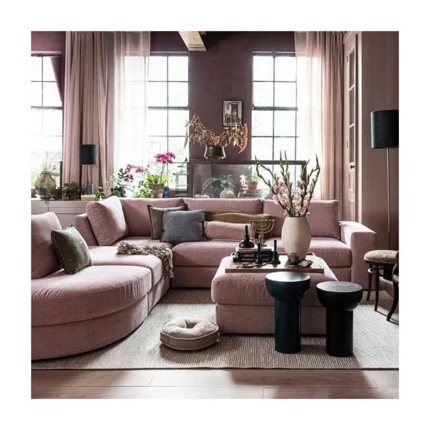 vtwonen Hockers|Family Hocker roze