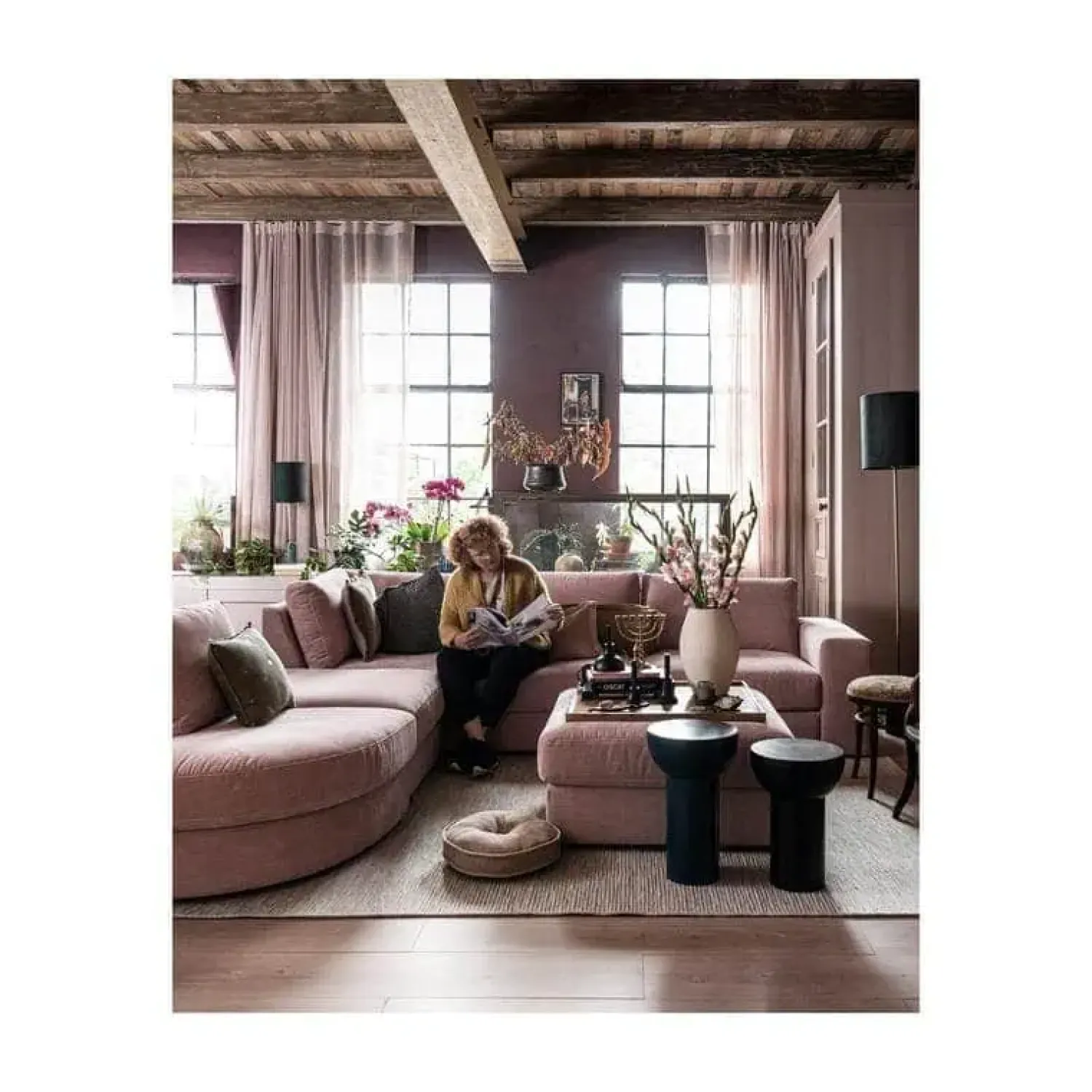vtwonen Hockers|Family Hocker roze