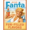 Cavetown Metalen Borden|Fanta - Beach girl - metalen bord