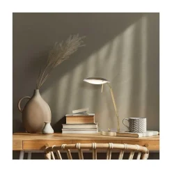 Steinmex Bureaulampen|Fargo 1-lichts Bureaulamp Brons