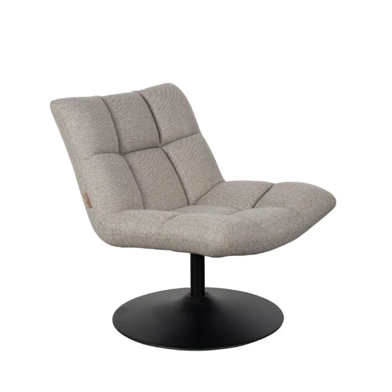 Dutchbone Fauteuils|Fauteuil Bar Lichtgrijs