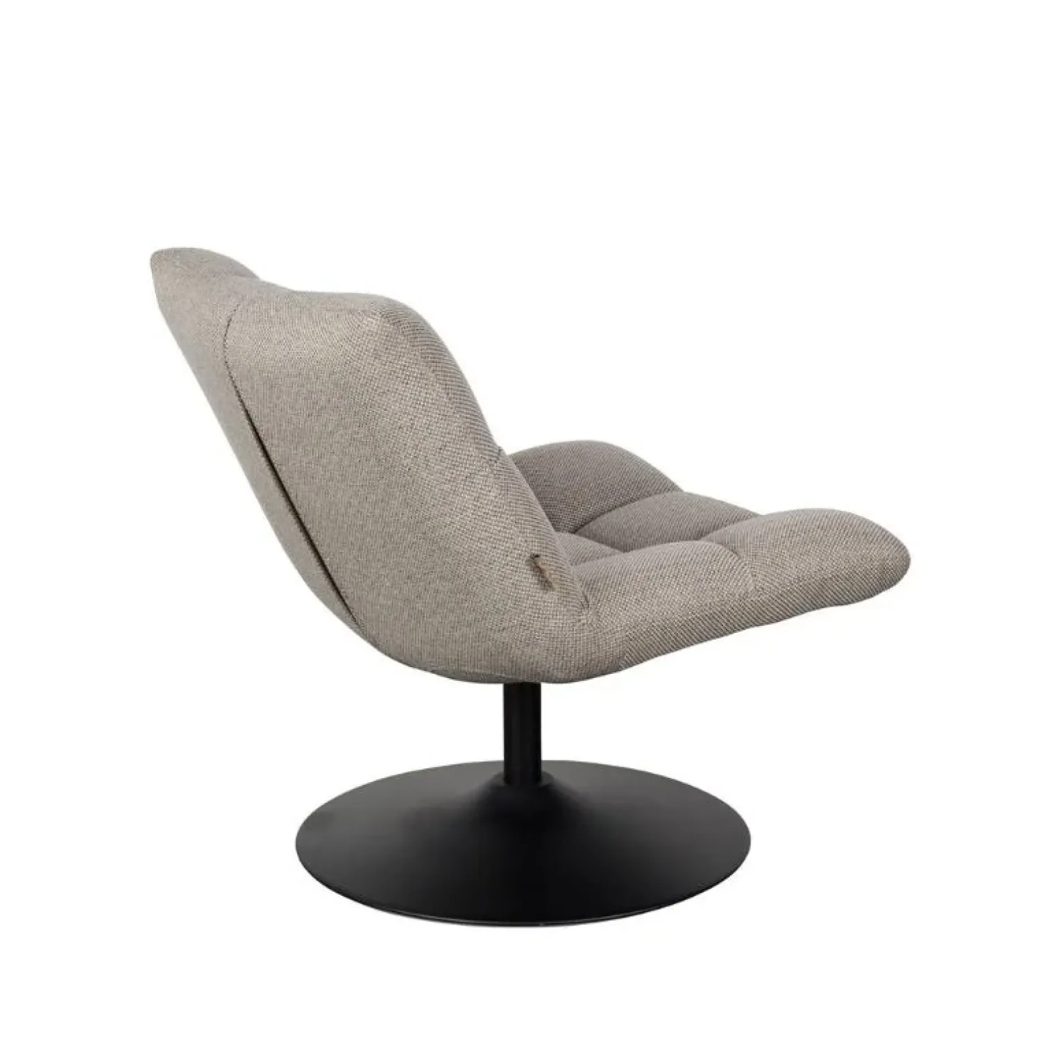 Dutchbone Fauteuils|Fauteuil Bar Lichtgrijs