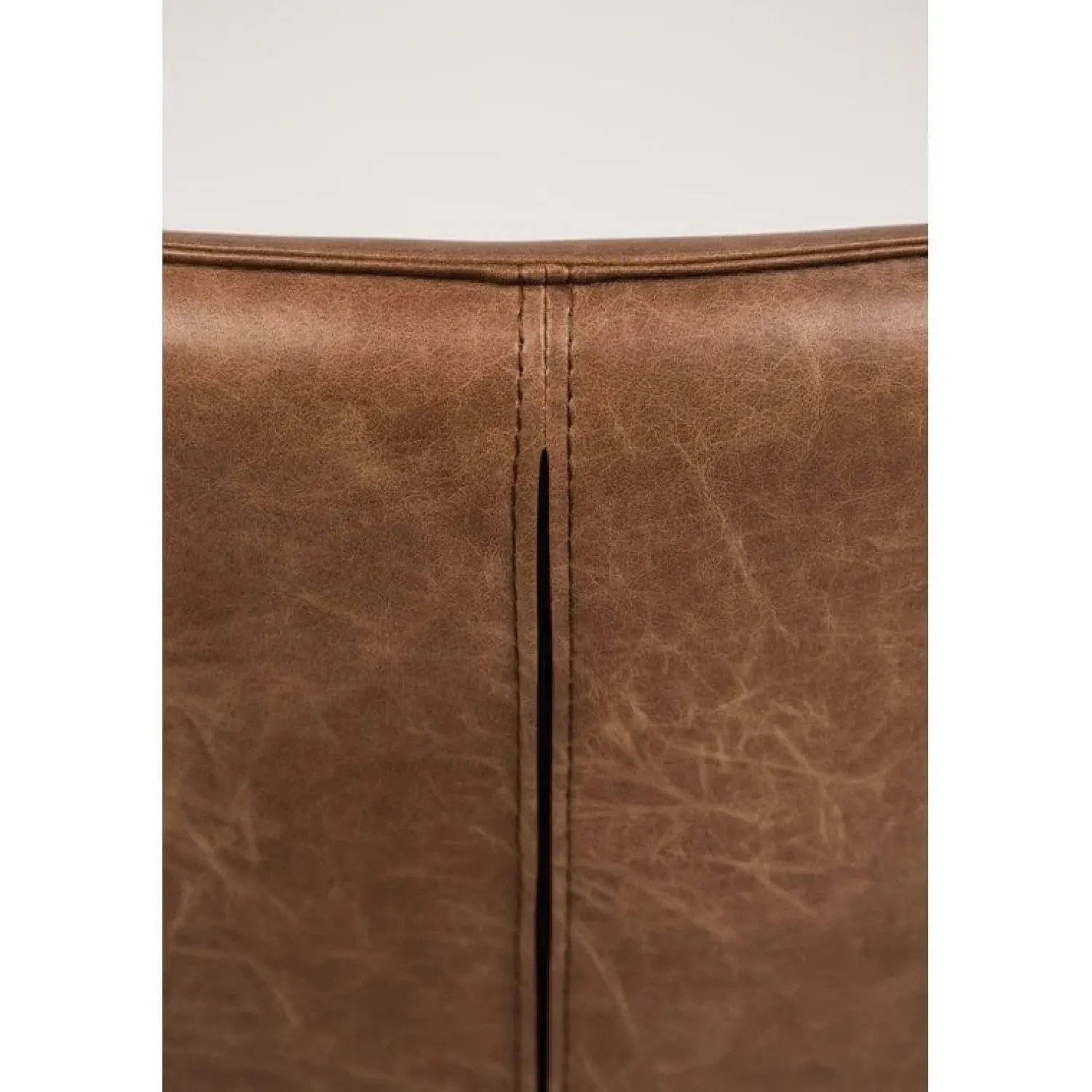 NORI Living Fauteuils|Fauteuil Bon Bruin PU leer