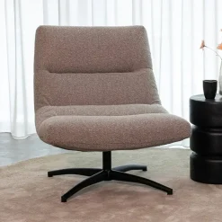 Label51 Fauteuils|Fauteuil Calix Grijs Boucle