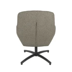 Label51 Fauteuils|Fauteuil Chill Zone Mushroom Boucle Zwarte poot