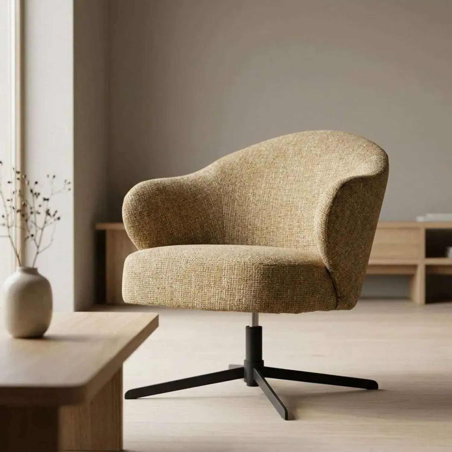 Eleonora Fauteuils|Fauteuil Connor Mosterd