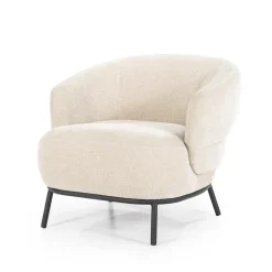 Eleonora Fauteuils|Fauteuil David Taupe 84cm