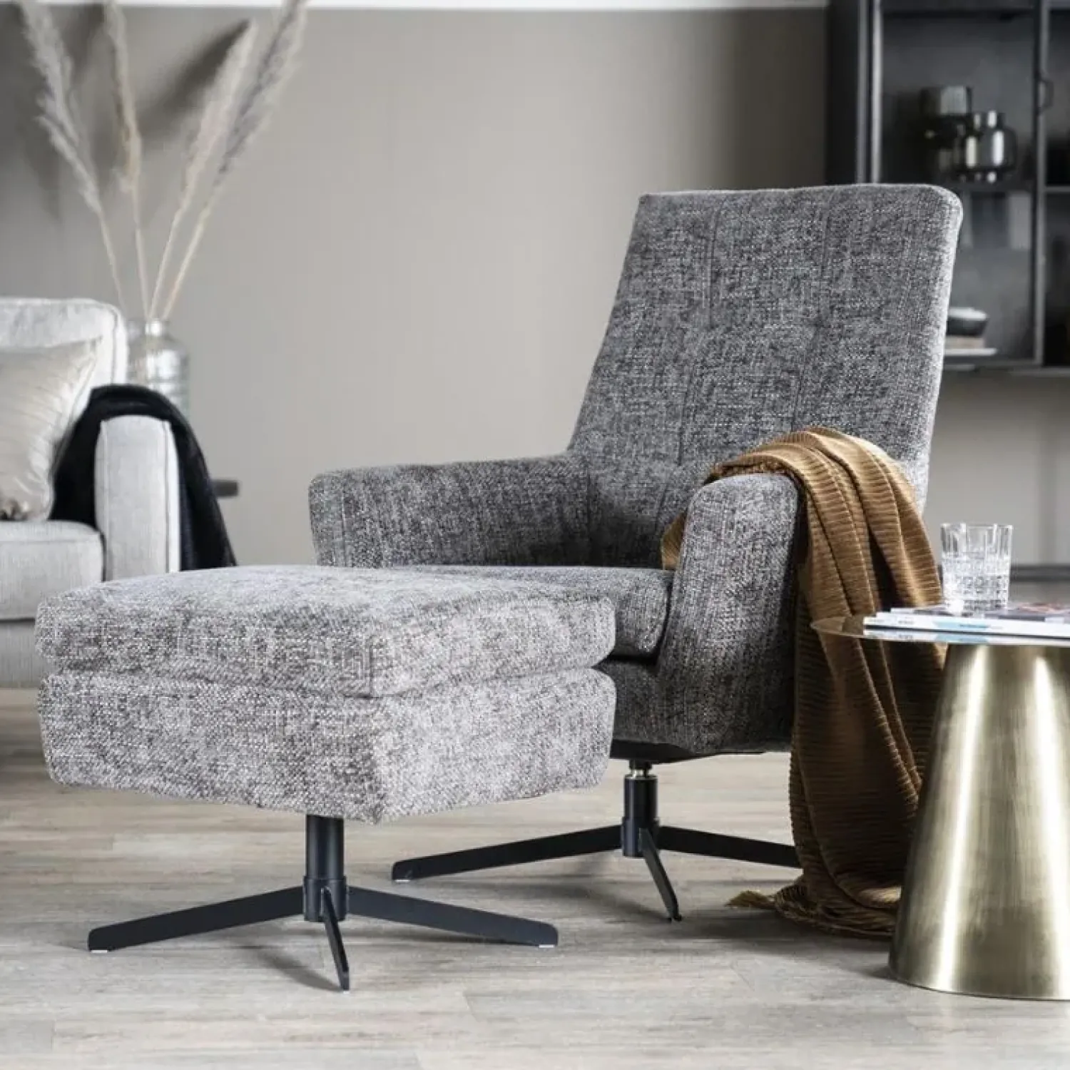 Neves Fauteuils|Fauteuil Dea met draaipoot
