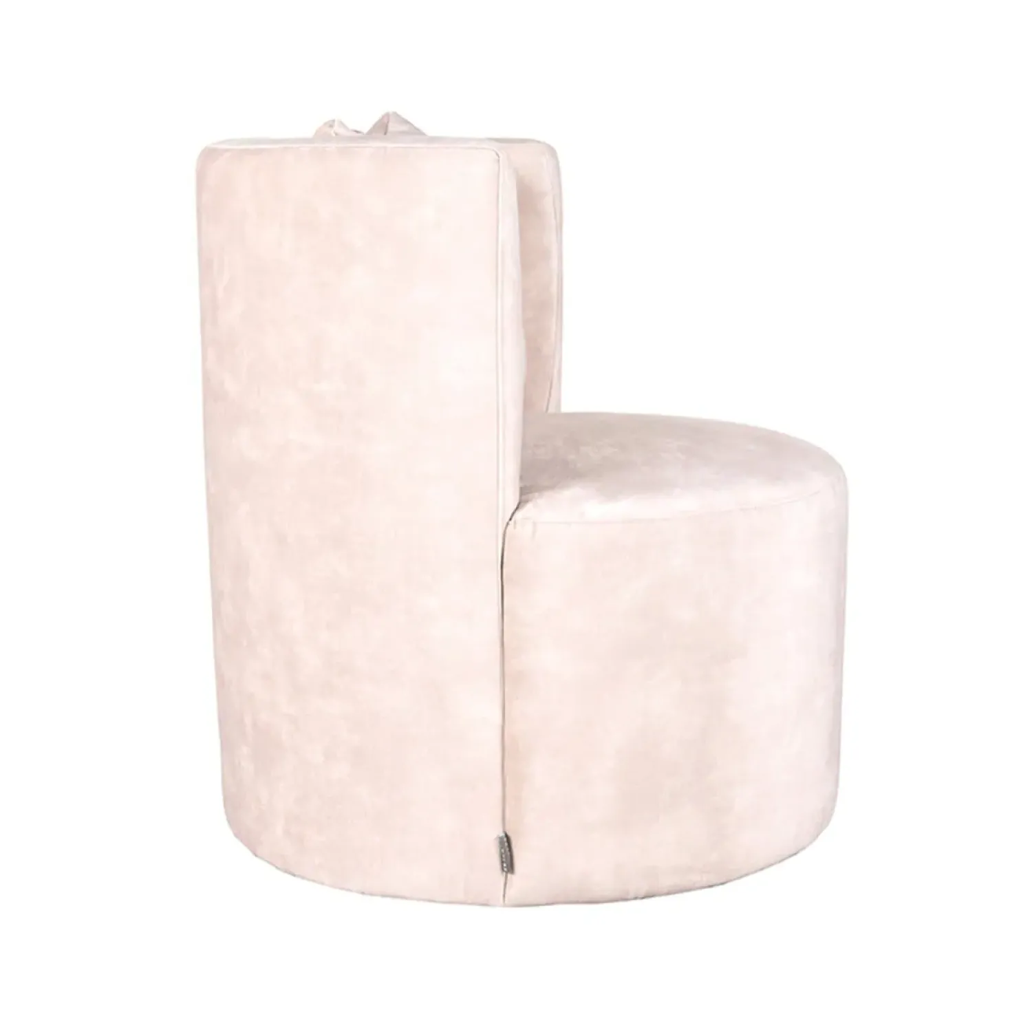 Label51 Fauteuils|Fauteuil Evy Naturel Velours 65cm