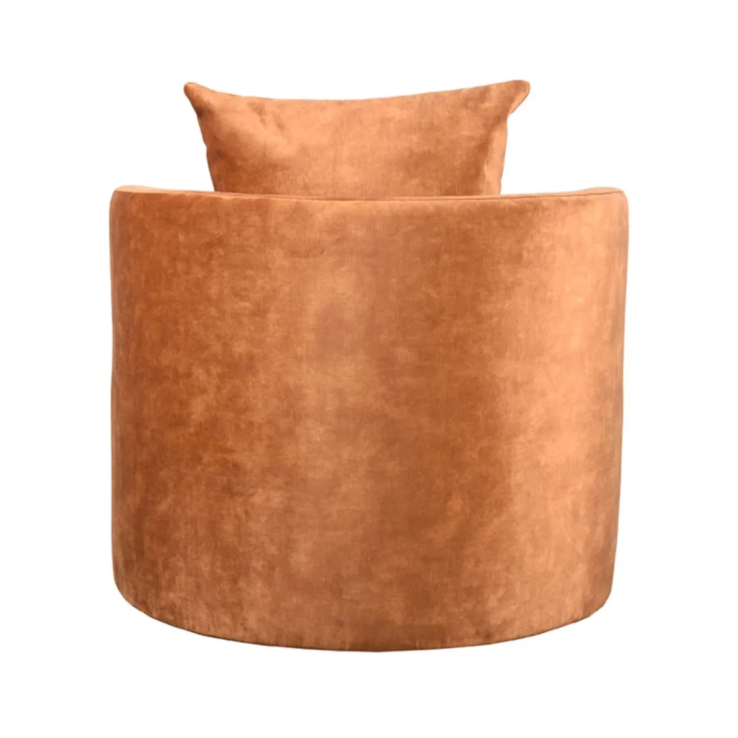 Label51 Fauteuils|Fauteuil Evy Oker Velours 90cm
