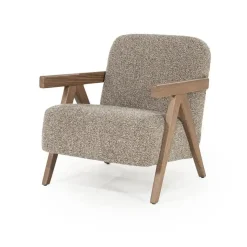 Eleonora Fauteuils|Fauteuil Francis taupe