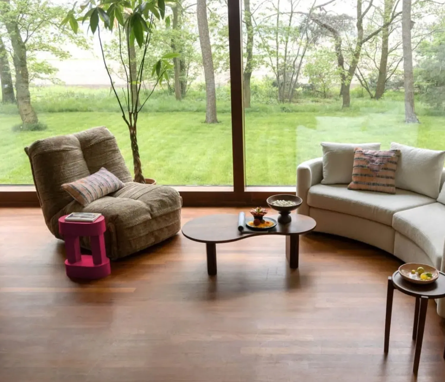 Dutchbone Fauteuils|Fauteuil Hamilton Bruin 85cm