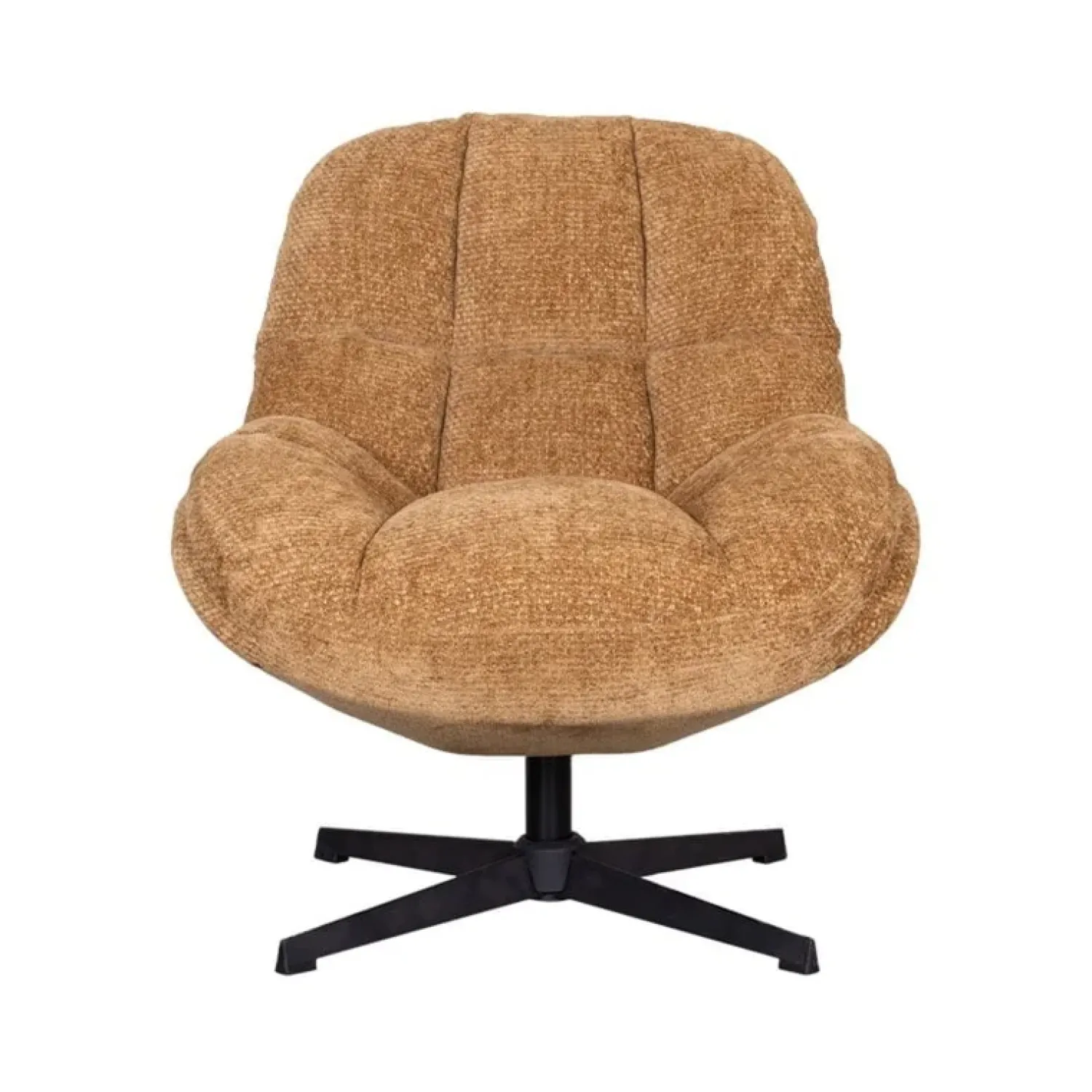 Label51 Fauteuils|Fauteuil Huxley Cognac Stof