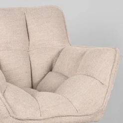 Label51 Fauteuils|Fauteuil Ian Naturel Boucle