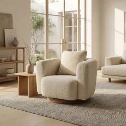 Eleonora Fauteuils|Fauteuil Jordan beige