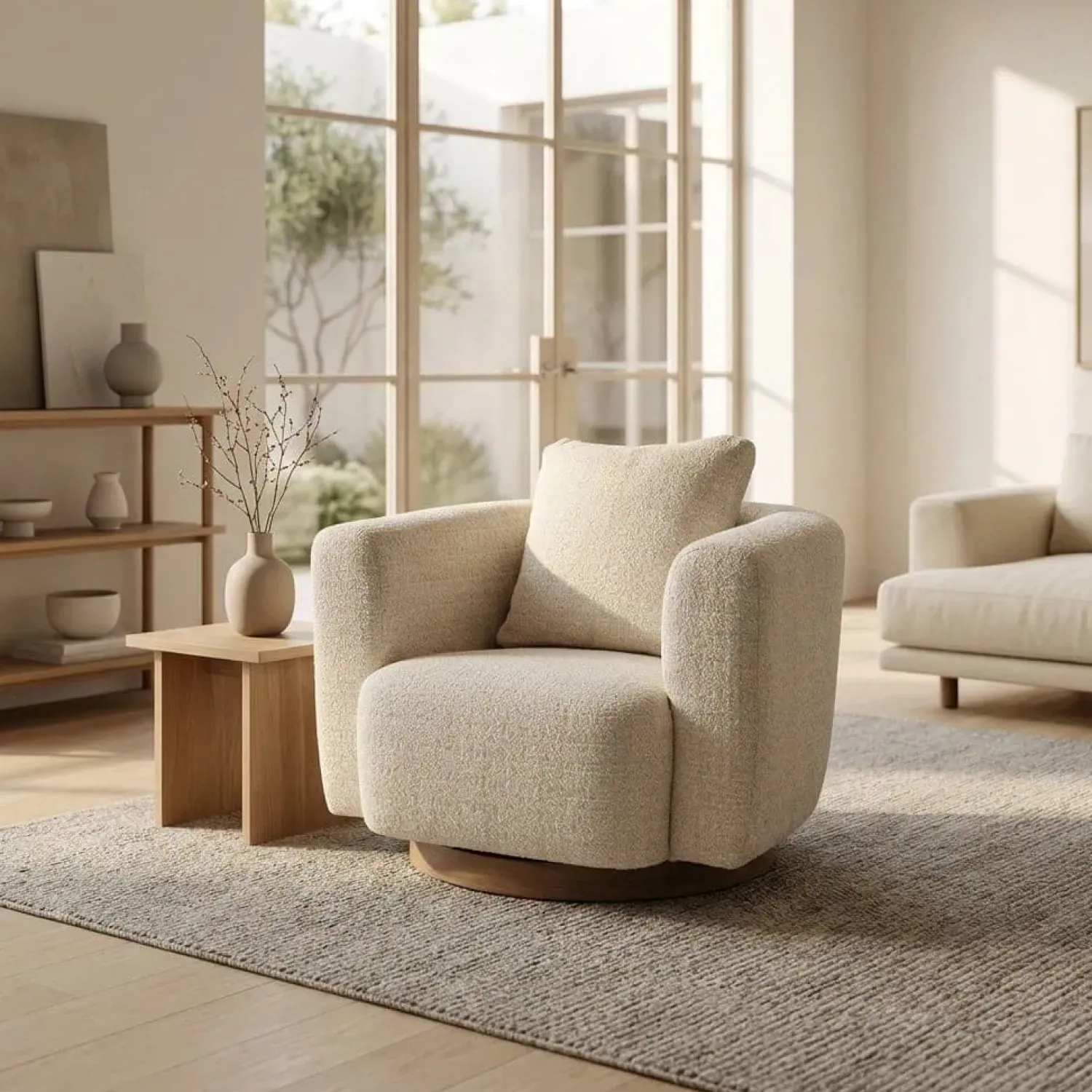 Eleonora Fauteuils|Fauteuil Jordan beige