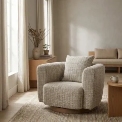 Eleonora Fauteuils|Fauteuil Jordan taupe