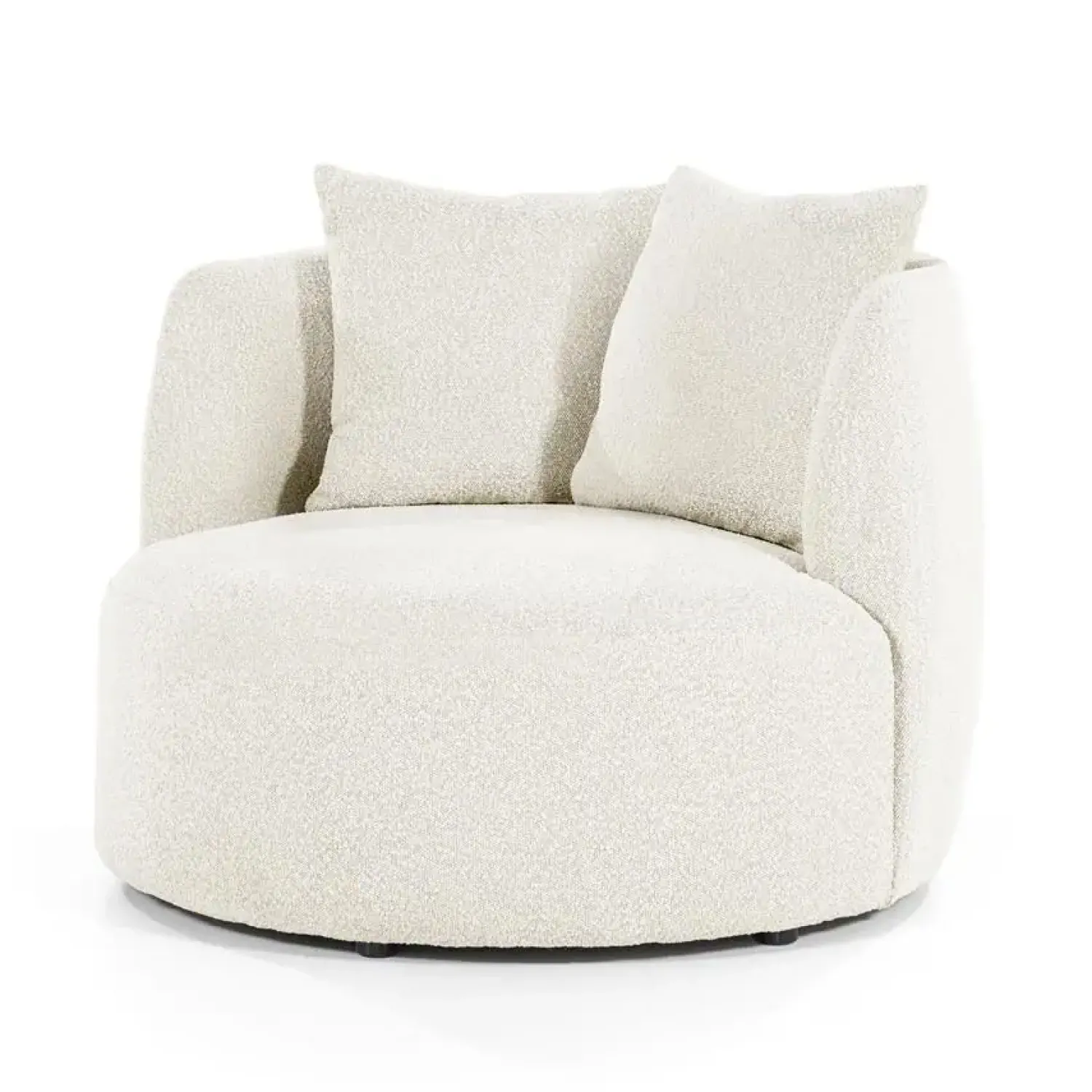 Eleonora Fauteuils|Fauteuil Louis met kussen beige spark