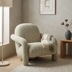 Eleonora Fauteuils|Fauteuil Monica taupe