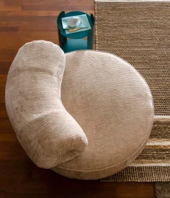 Dutchbone Fauteuils|Fauteuil Tilbury Beige 100cm