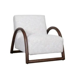 Label51 Fauteuils|Fauteuil Viggo Naturel Boucle Eiken