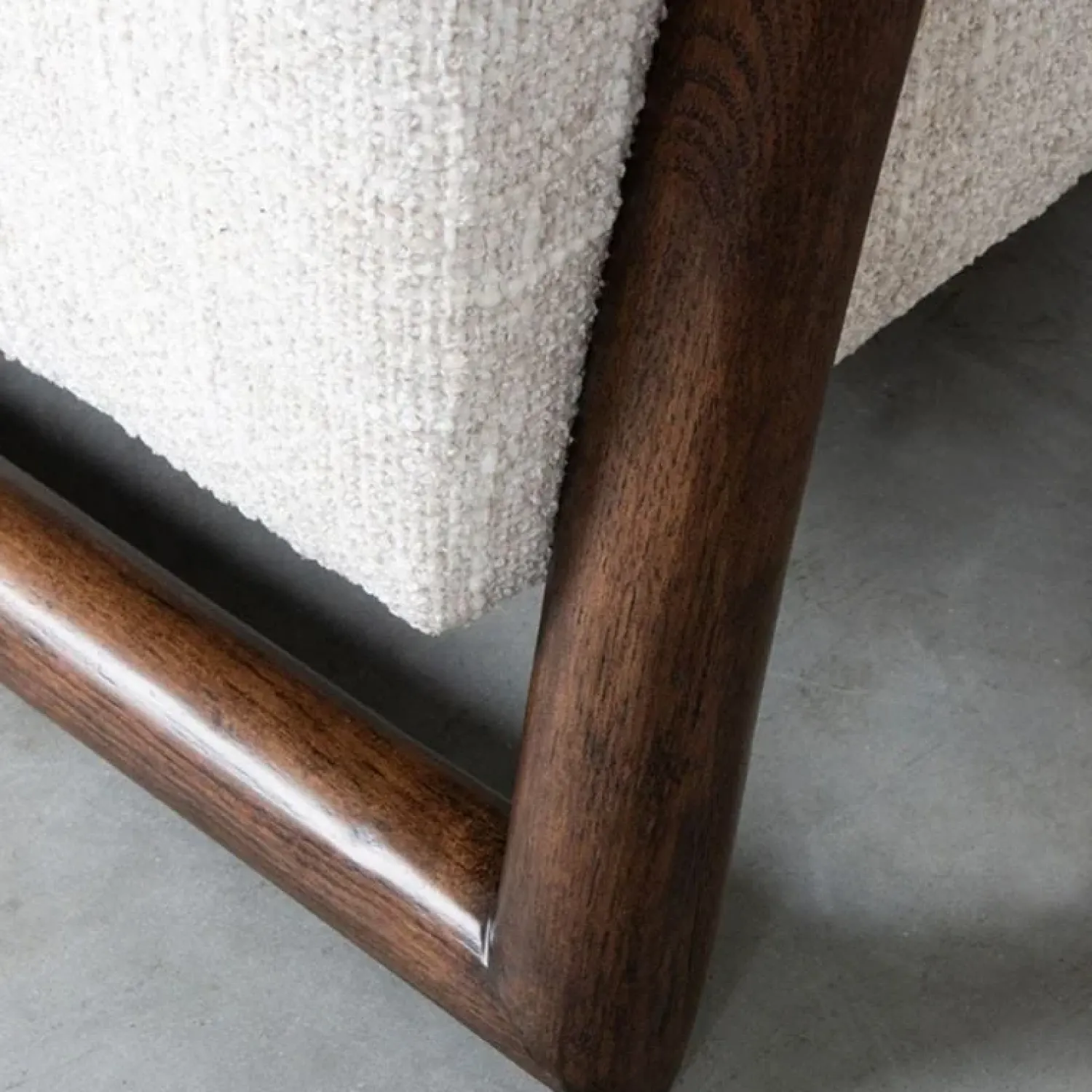Label51 Fauteuils|Fauteuil Viggo Naturel Boucle Eiken