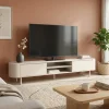 Vane Living Industriele Kasten|Tv Meubels|Faye Tv meubel Zand 200 cm